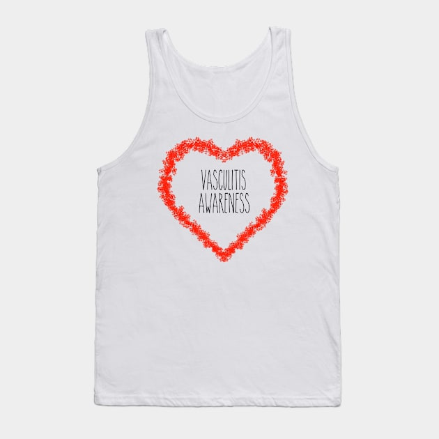 Vasculitis Awareness Support Gift Tank Top by MerchAndrey